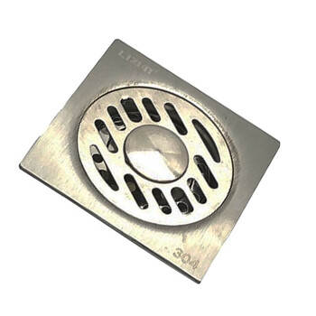 SBTOOR 丽尊不锈钢双用（铜芯）地漏双用阳台洗衣机卫生间浴室用排水防虫防臭7002（定制）