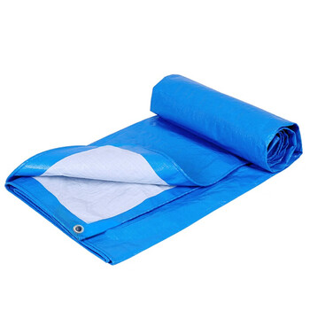 聚远 JUYUAN 蓝白篷布 防雨布雨棚布 10x15m的  1块价