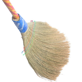卫洋 WY-919 清洁植物扫把 手工扫帚 物业学校工厂单位环卫笤帚 升级款龙须草小扫把一个装