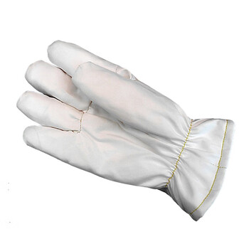 者也 180度耐高温无尘手套 白色阻燃隔热电子厂工业防护手套 27CM
