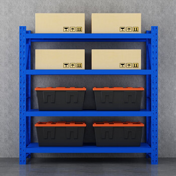 欧思泰 钢制货架储物架工厂车间置物架500KG/层可定制2000*600*2000