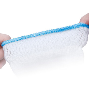 者也（ZYE）防护手套 加厚尼龙手套 棉线细纱加密耐磨工作劳保手套 毛纺棉特一级GYZ600 120双 