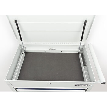 普沃克工具车汽修汽保零件柜32寸三抽屉工具箱零件车设备维修移动手推车 RH73A04