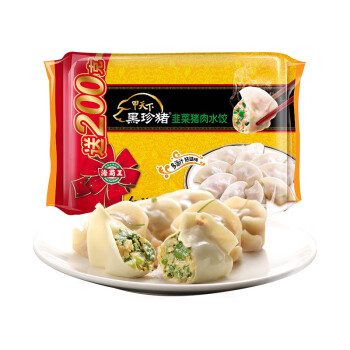 海霸王 手工水饺 韭菜猪肉口味 1200g(60个)