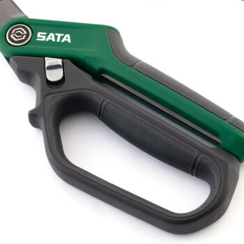 世达 SATA 93129 橡塑柄长刃重型实用剪