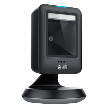 优库 YOKO 二维扫描平台商超药店扫商品码付款收银条码6300扫描器 黑色 USB接口