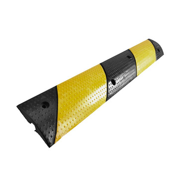 苑丘 穿线橡胶PVC线槽室内外电线缆保护压线板盖线板橡胶减速带马路过线槽 15宽波点1槽