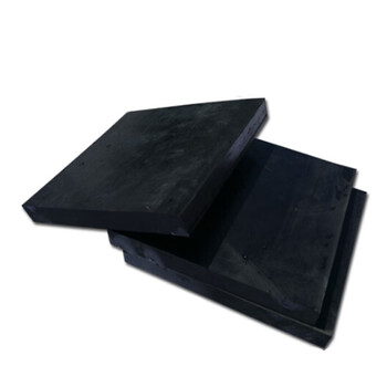 筑采 ZHUCAI 橡胶防震垫 200mmx200mmx20mm加厚胶垫减震垫橡胶块缓冲垫工业橡胶垫块方块橡胶垫板1块价