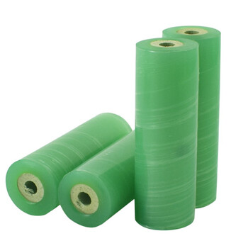 上柯 A1028 绿色PVC电线膜捆扎膜 果树嫁接膜 小物品包装膜 5卷装8cm