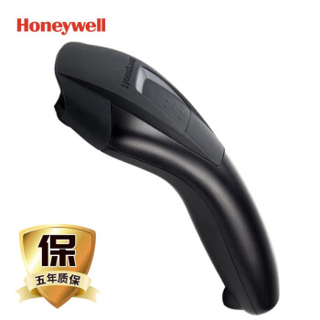 霍尼韦尔（Honeywell）有线扫码枪 扫码枪 条形码 二维码扫描枪 商超仓储物流快递 条码扫描器 带支架1400G黑