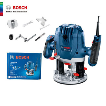 博世雕刻机GOF130电木铣手持修边机博士电动工具木工开槽机开孔机 GOF130