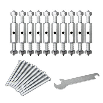 天旭86型暗盒修复器螺母损坏修补通用支撑杆固定神器插座底盒修理工具银色10只装