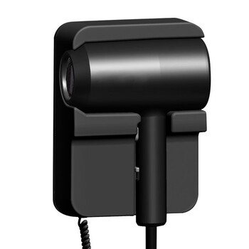 益美得 LSL33262 浴室卫生间壁挂吹风机1300W冷热两档免打孔干发器 白色款(带插座)