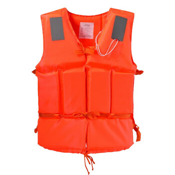 援邦 防汛水上救援救生衣钓鱼船用便携成人浮潜求生救身装备背心大浮力  救生衣-成人普通款/均码