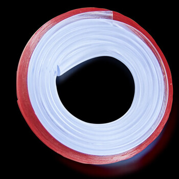 冰禹 BYlf-548 软硅胶桌面防撞条 防撞角保护（10mm*1m 2条）透明软条防护条