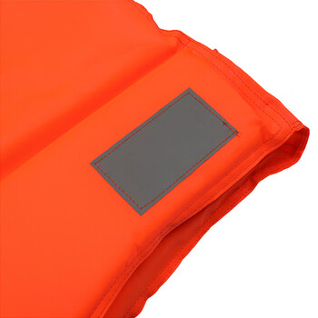 者也 成人救生衣 浮力背心钓鱼马甲抗洪抢险防汛 船舶水上救生服游泳漂流服定制 带口哨反光条 标准型