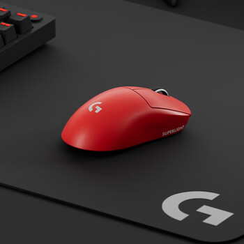罗技（G） PRO X SUPERLIGHT无线鼠标GPW二代电竞游戏宏编程 【GPW二代红色】