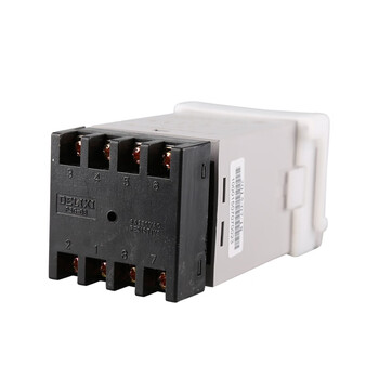 德力西电气 数显式时间继电器 JSS48A-S 0.1S-99H AC380V 带P2CF-08座