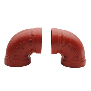 聚远 JUYUAN DN100沟槽弯头