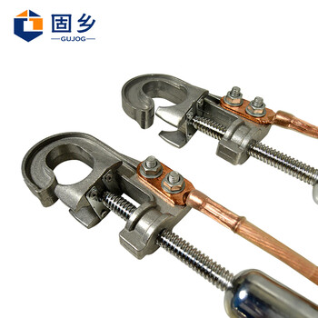 固乡 喉头式接地线 110kV高压接地棒 勾头绝缘棒 35平方线 2m棒 线长2m*3根+10m主线