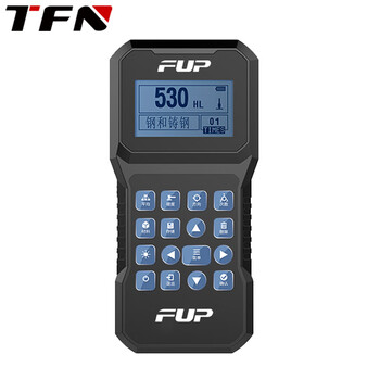 TFN FUP YD210T 便携式里氏硬度计数显洛氏布氏维氏肖氏金属硬度测试检测仪 YD210T 通讯款 标配D型传感器