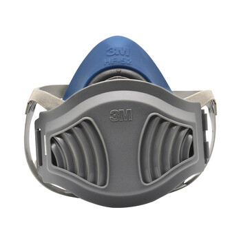 3M HF-52硅胶防尘面具防尘口罩套装防工业粉尘防花粉防雾霾打磨装修沙场适用 定做