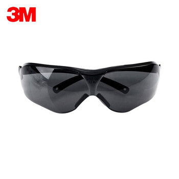 3M护目镜10435中国轻便型防护眼镜灰色镜片防雾1副装货期7天