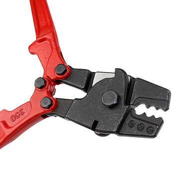 【台湾OPT】钢索压接钳 铝套管压线钳HS-10钢丝绳铝套管压线钳 HS-10 铬钒合金钢