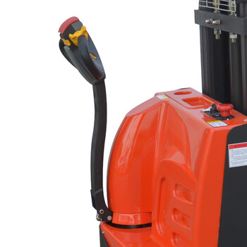 诺苏（LIFTYPE）叉车步行式全电动液压堆高车电动托盘堆垛车升降叉车步行式1.5吨升高2米