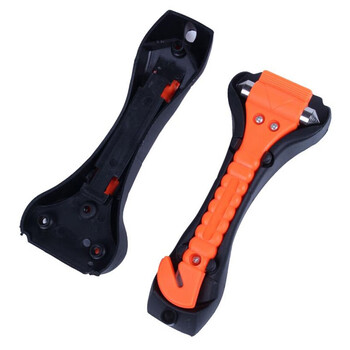 腾驰（CT）汽车安全锤破窗器神器车载用多功能救生锤秒速破窗器逃生器安全带割刀 二合一救生锤（送底座）