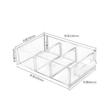 金兽元件柜GC4009工具盒抽屉螺丝整理柜储物柜60抽透明抽屉