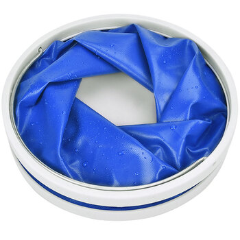 兰诗（LAUTEE）WY4003 便携式折叠水桶收纳水桶户外储水桶 13L