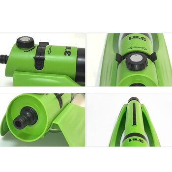 安赛瑞 多功能摇摆式洒水器 园林摇摆式多角度大范围可旋转喷头草坪园艺 灌溉洒水器 大叶 企业可定制 530574