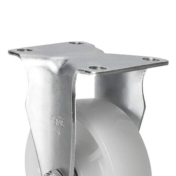 安赛瑞 定向脚轮 4英寸中型尼龙轮 家具工业轮 承重150KG 滑轮滚轮 平板手推车轱辘 易得力企业可定制 16222