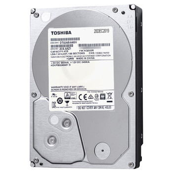 东芝(TOSHIBA) 4TB 128MB 5400rpm 监控硬盘 SATA接口 监控系列 (DT02ABA400V)