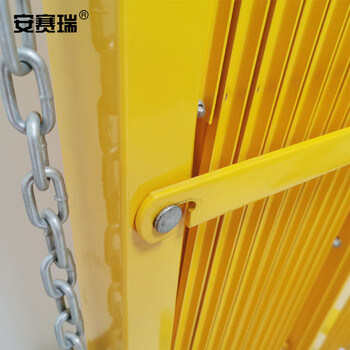 安赛瑞 移动式伸缩护栏 伸缩围栏 伸缩式隔离栏 伸缩护栏  11881