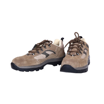 代尔塔/DELTAPLUS301305户外系列S1P耐250℃高温防砸防刺穿防静电耐油透气低帮安全鞋棕色36码1双