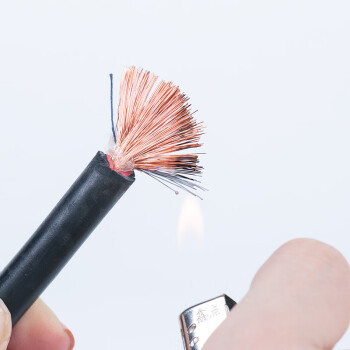 上柯 H8121 焊机电缆线手工焊接电线 通用橡胶软电缆 16平方X100米