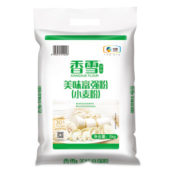 香雪 美味富强粉 面粉 中粮出品5kg (新老包材随机发货)