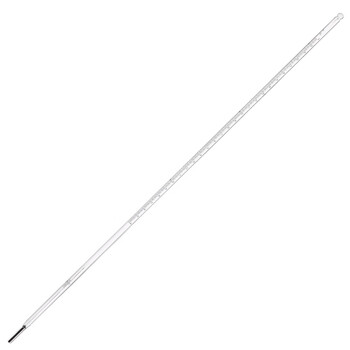 匡建仪表一等标准玻璃温度计WBG系列 75-100℃1支长度54cm 分度值0.05℃ 可过检 高精度 实验室用 75-100℃ 