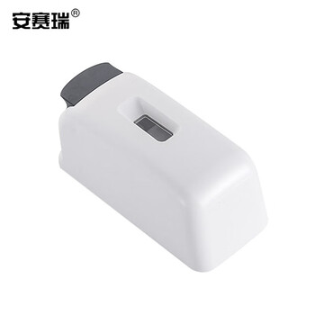 安赛瑞 手动泡沫皂液器 学校幼儿园壁挂式洗手液瓶 1000ml 医院卫生间泡沫机清洁机  白色 710089