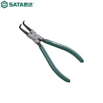 世达 SATA  72005 穴用曲口卡簧钳7"