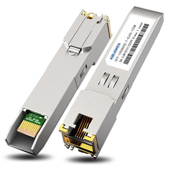 ABLEMEN 电口光模块-SFP-GE-电接口模块(100m,RJ45)SFP光口转电口光模块兼容华为