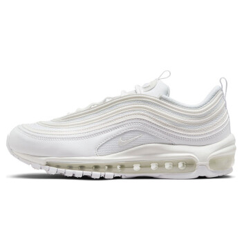 耐克nike女子休闲鞋经典气垫airmax97运动鞋dh8016100白色365码