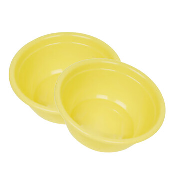 亿丽佳 清新系列塑料盆洗脸盆29cm（小号） 10件/组