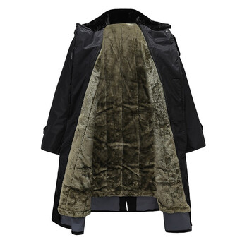 者也（ZYE）冬季加长款防寒服 保安大衣勤务棉大衣保暖防水防风劳保棉衣棉袄男冬（内胆可拆卸） 丝棉内胆