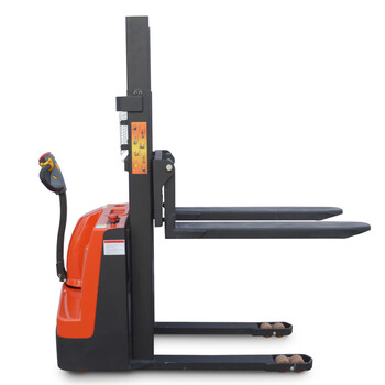 诺苏（LIFTYPE）叉车步行式全电动液压堆高车电动托盘堆垛车升降叉车步行式1吨升高2.5米