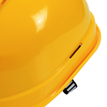 者也 ABS安全帽骑车头盔工地施工领导电工国标加厚防砸抗冲击头盔劳保建筑工程透气印字 宽顶款 白色