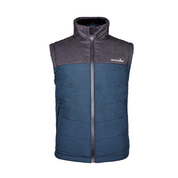 诚格 C&G Stormwalker丝托克 STW-V-444 远红外高效保暖马甲 拼暖绒灰 立领青年休闲无袖外套（单位：件）