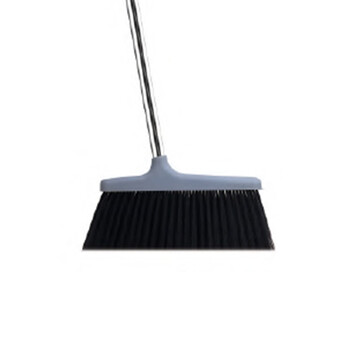 亿丽佳 不锈钢杆折叠扫把扫帚软毛扫地贴合地面易洁耐用扫把单只装（亮洁 折叠款 颜色随机） 20件/组